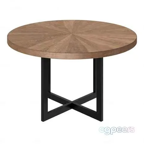 Modern Wooden Table 3D Model – 6960 – CORONA Render