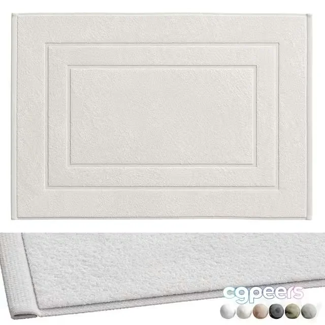 3ds Max Free – Cotton bath mat, Zara Home