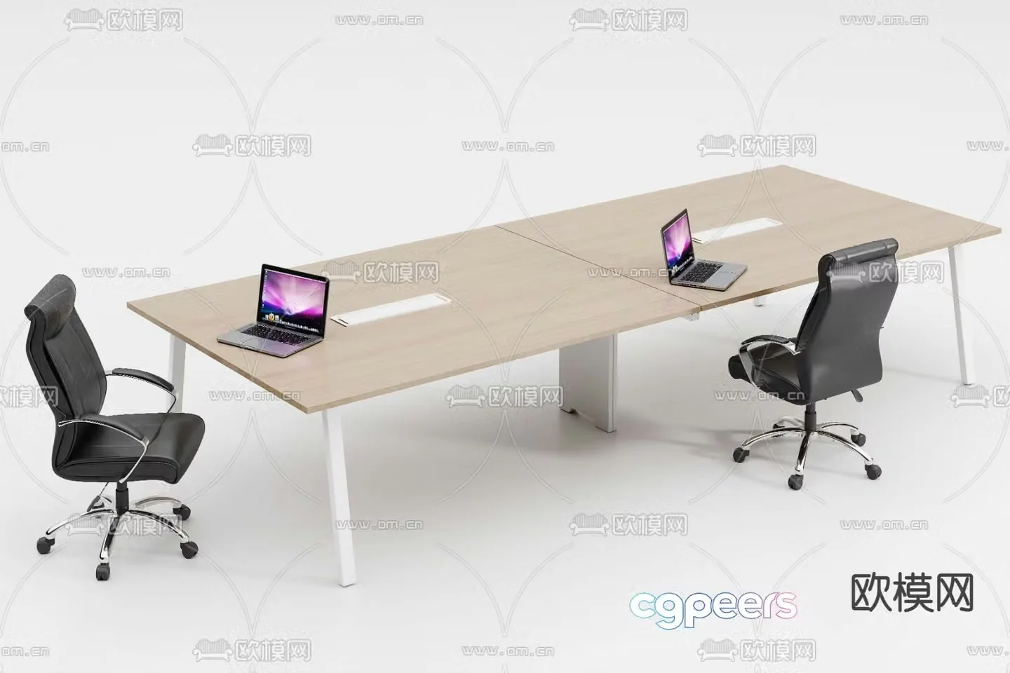 Modern conference table conference table 3d model