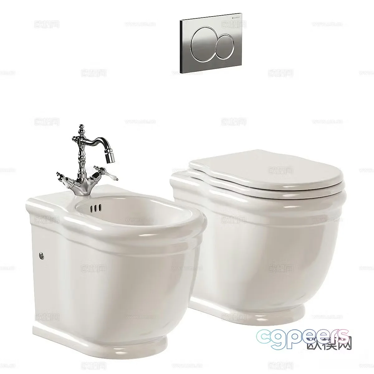 Toilet 3d model