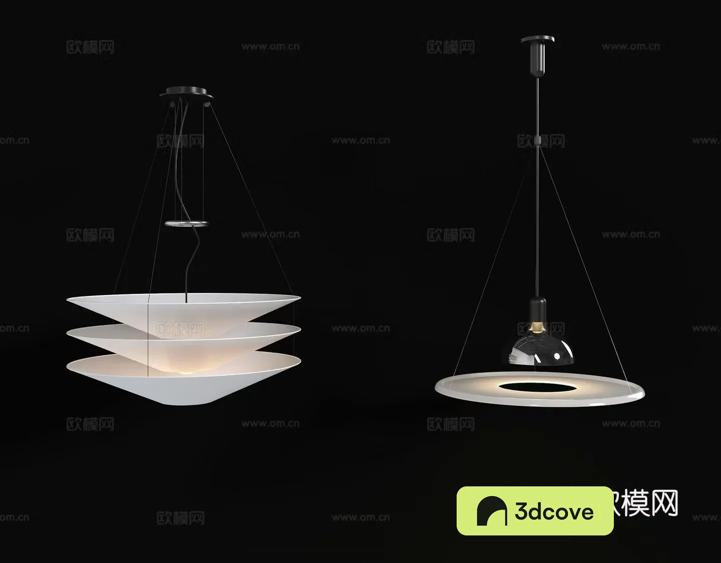 Modern chandelier