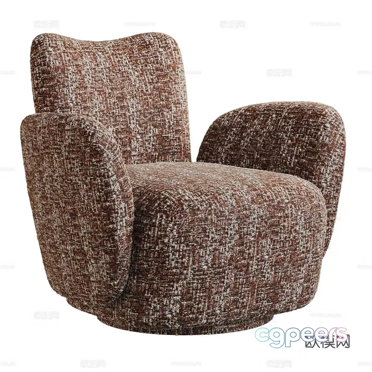 Sofa coffee table combination 3D model