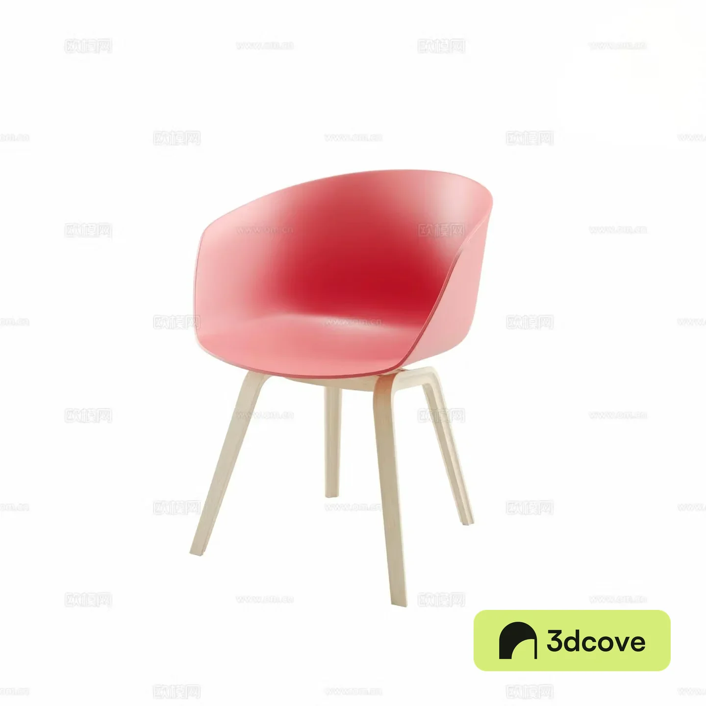 HAY plastic side chair dining chair armchair