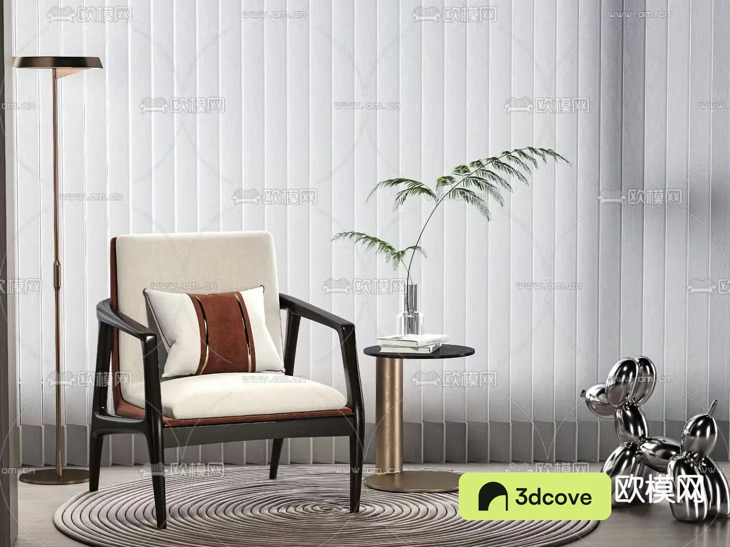 New Chinese style chair leisure chair