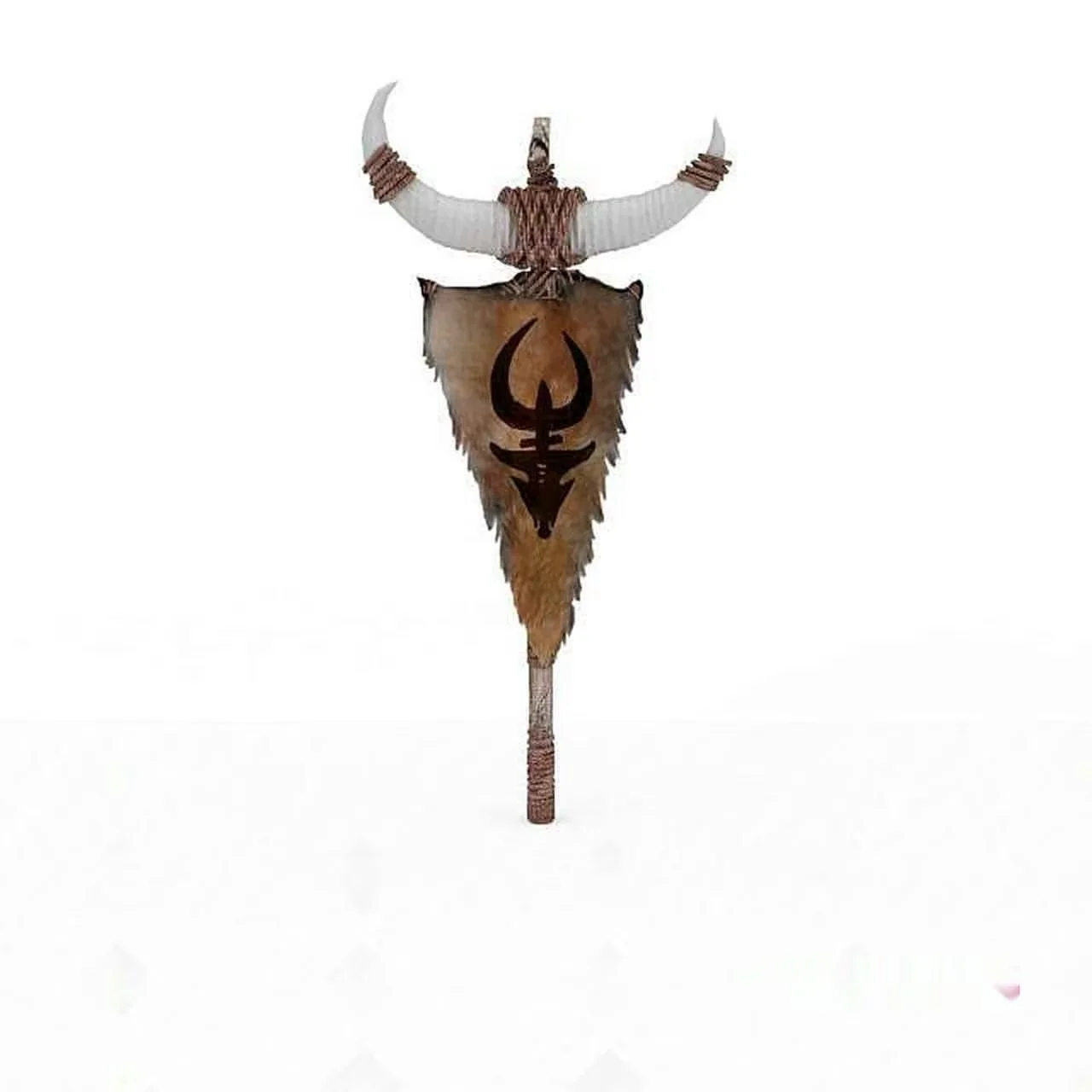 A Decorative Bull Skull 3D Model – 10263 – VRAY Render