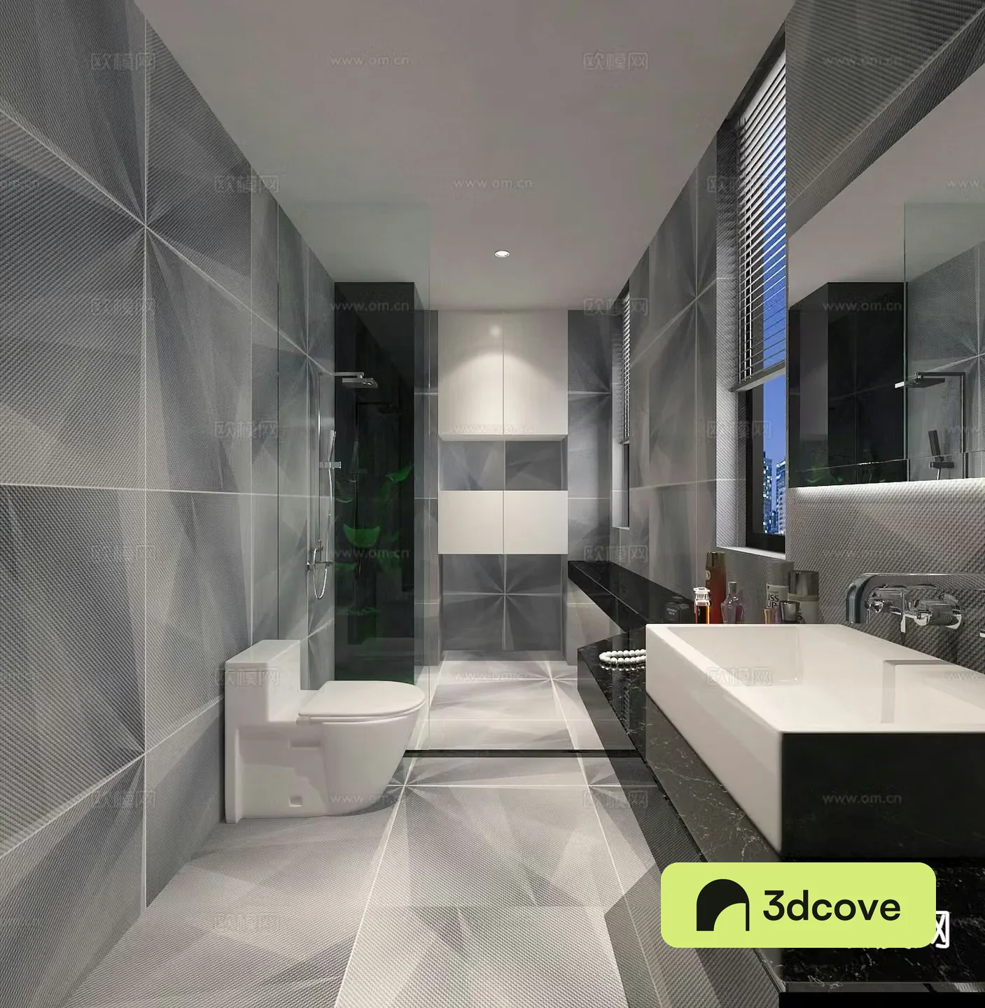 Modern bathroom