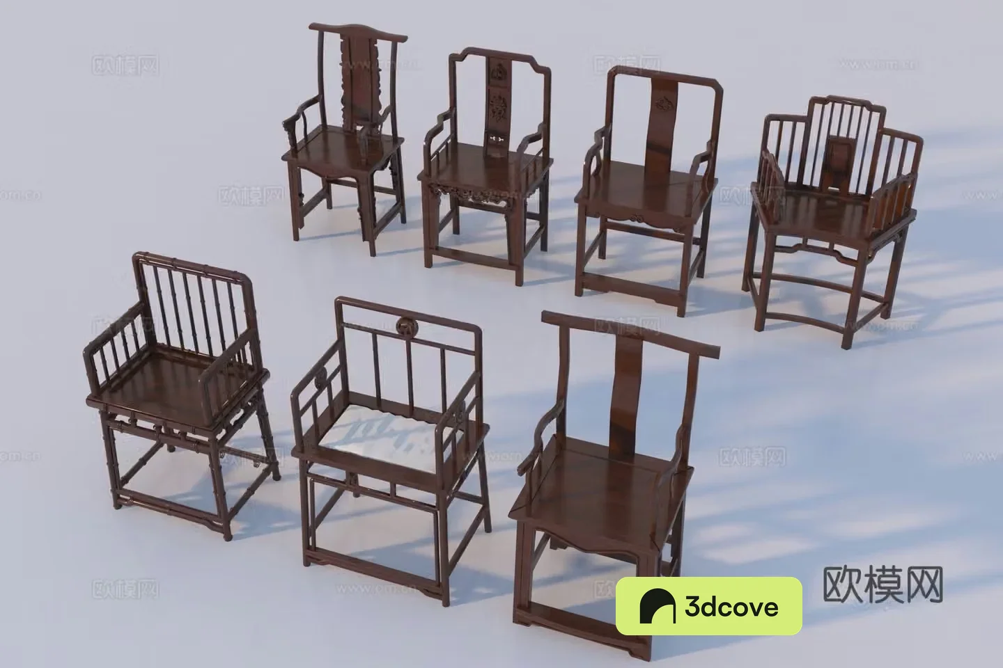 Chinese chair combination