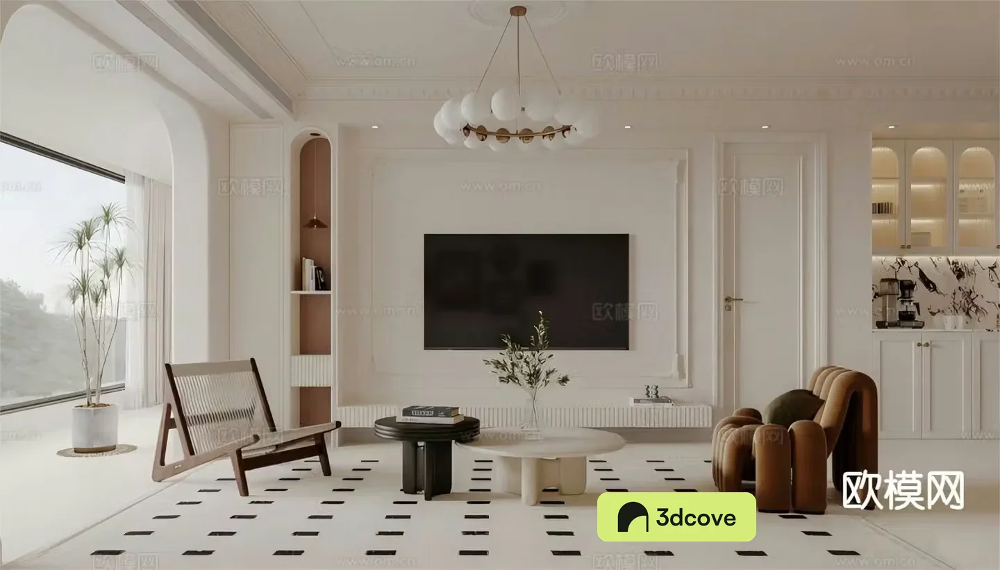 French living room