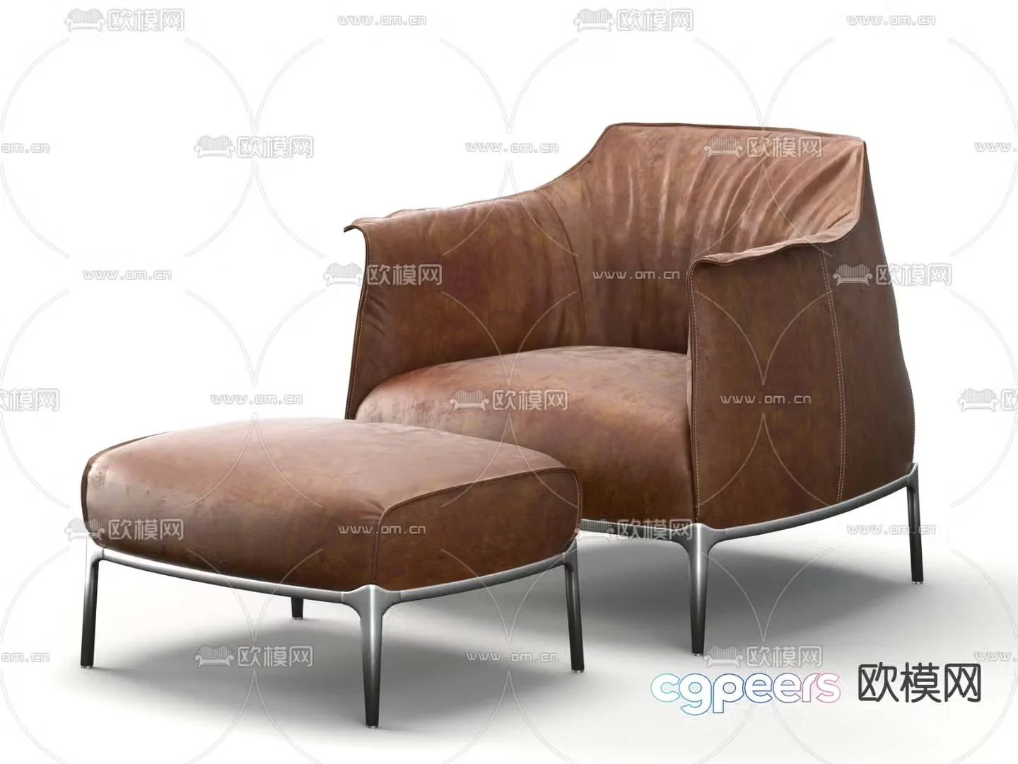 Leisure chair sofa chair 3d model