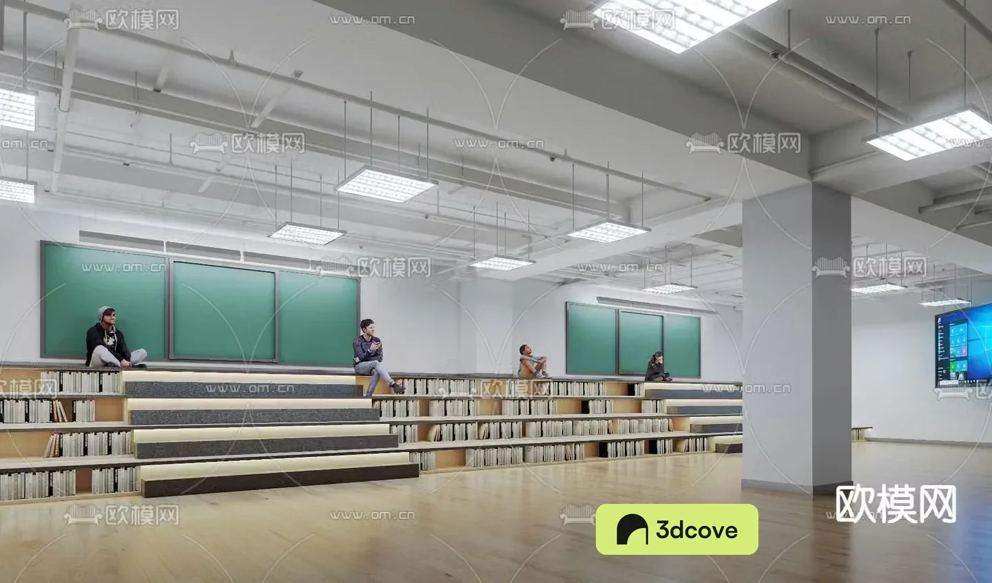 Modern ladder classroom