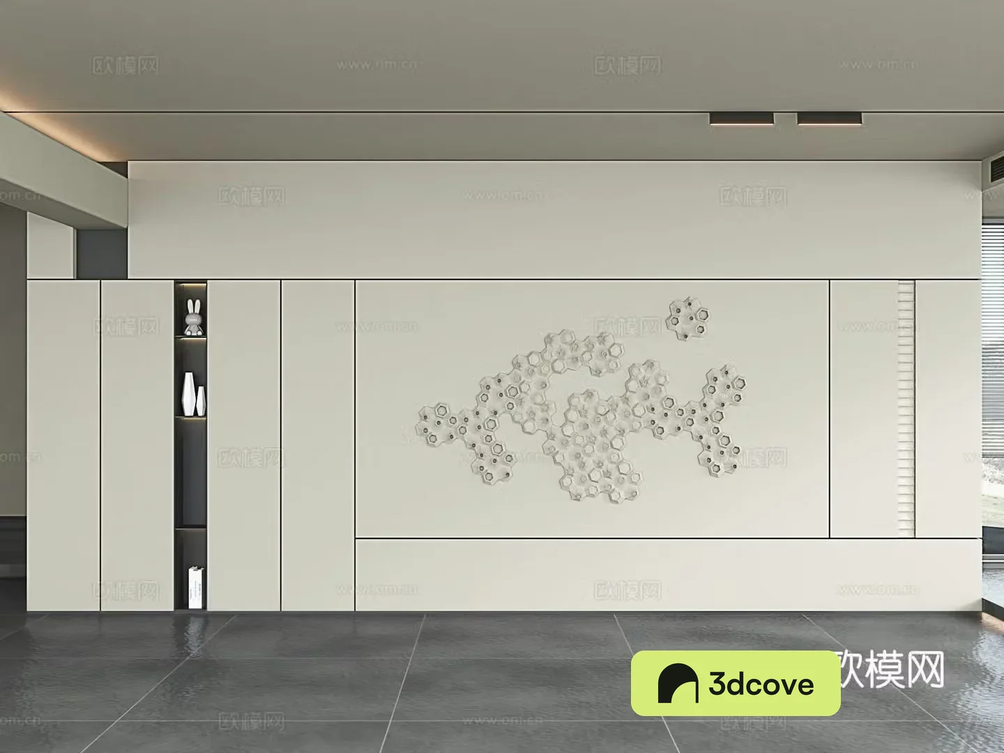Modern background wall Simple background wall Minimalist background wall