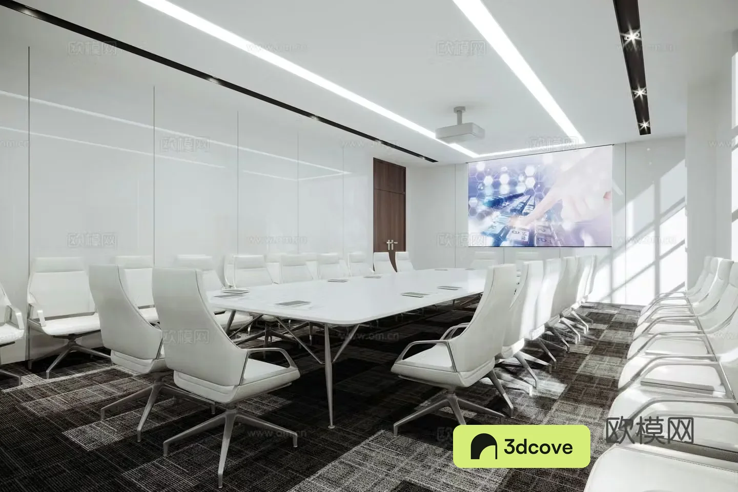 Modern conference room