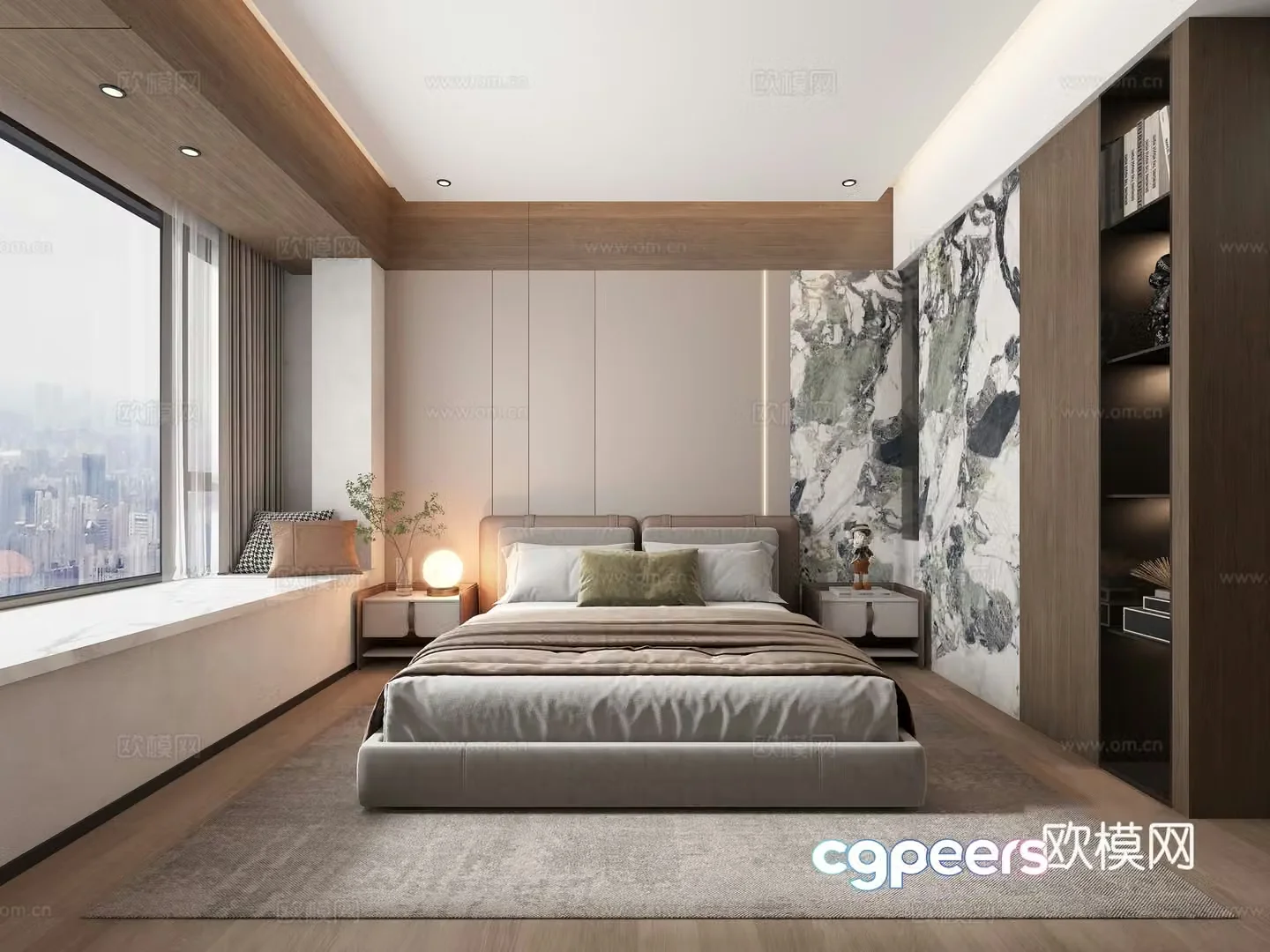 Modern bedroom Master bedroom Master bedroom 3D model