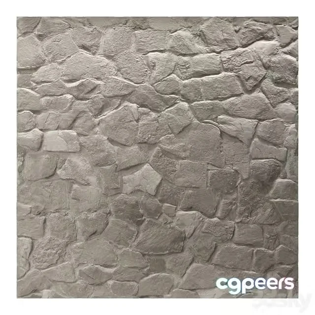 3ds Max Free – 5 stone wall materials