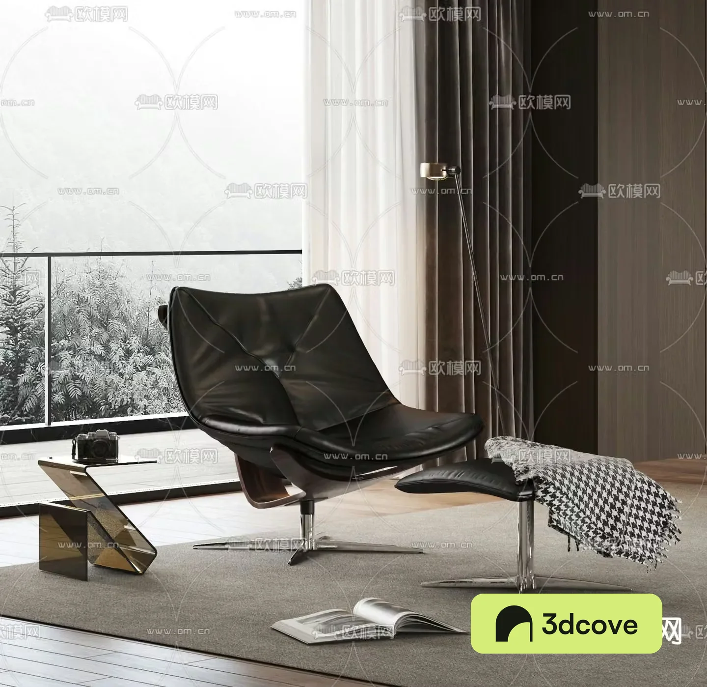 Modern leisure chair lounge chair single chair