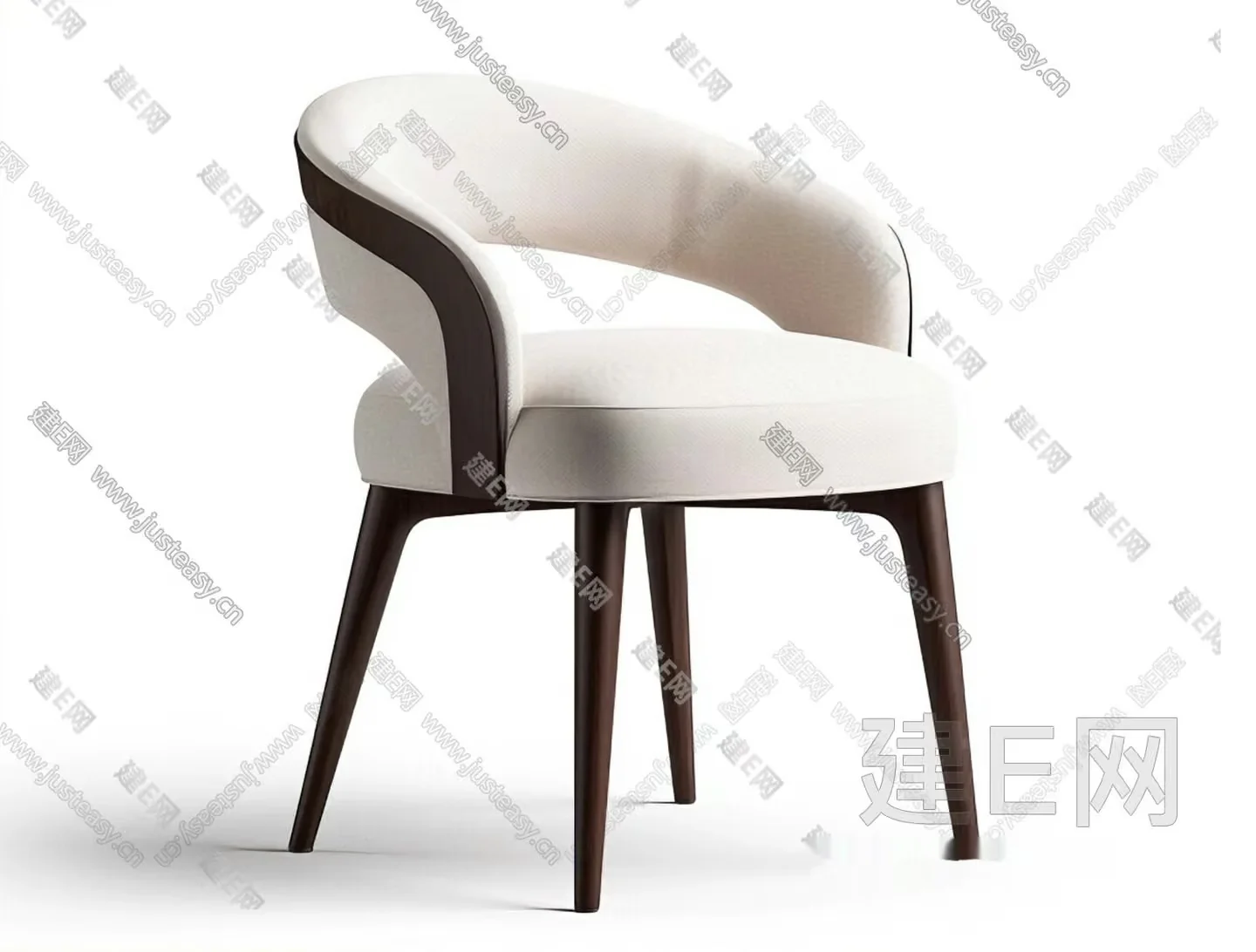 Wooden Dining Chair 3D Model – 21064 – VRAY Render