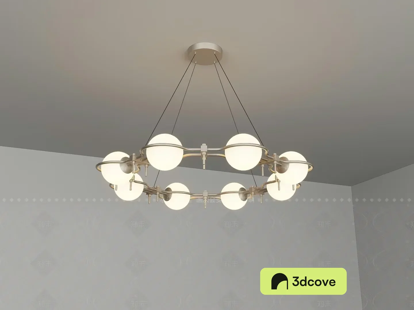 Gold Light Fixture