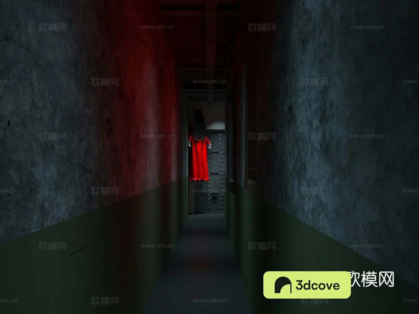 Script Killing Haunted House Corridor Female Ghost