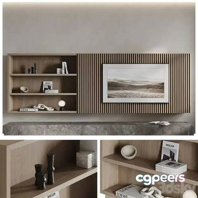 3ds Max Free – Hopetoun TV wall