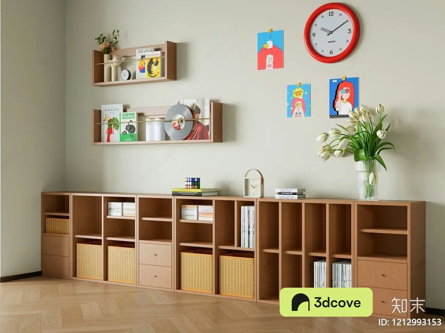 Modern Bookshelf