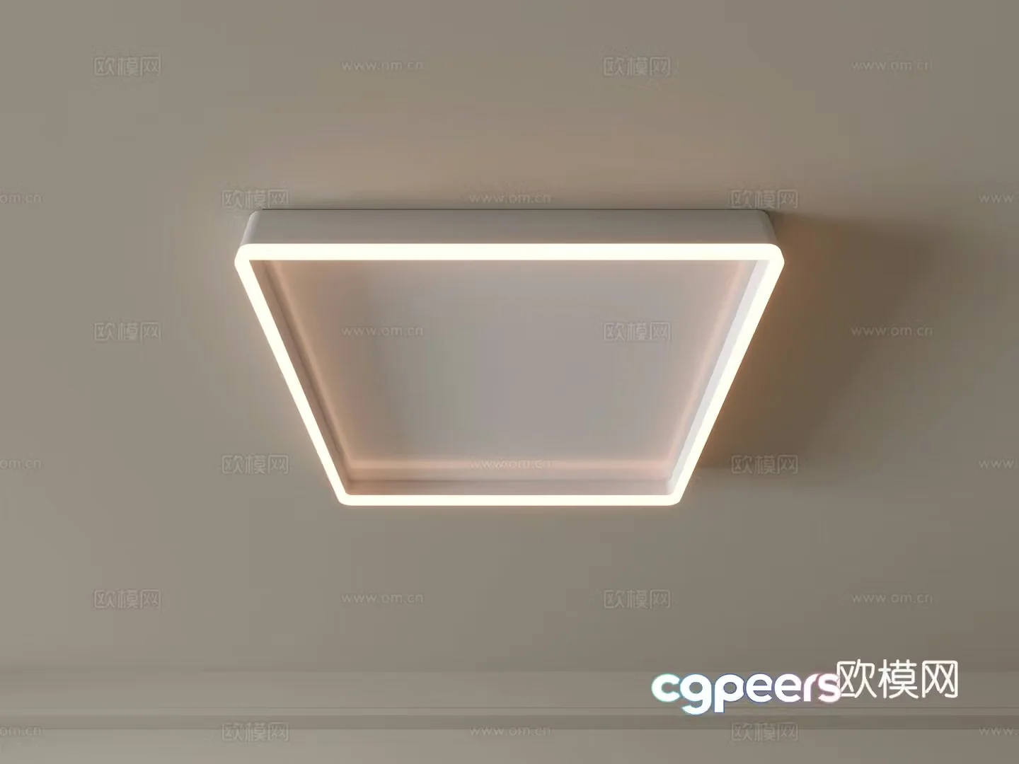 Modern ceiling lamp Geometric ceiling lamp Bedroom lamp Artistic shaped lamp Fashion living room lamp 3D model