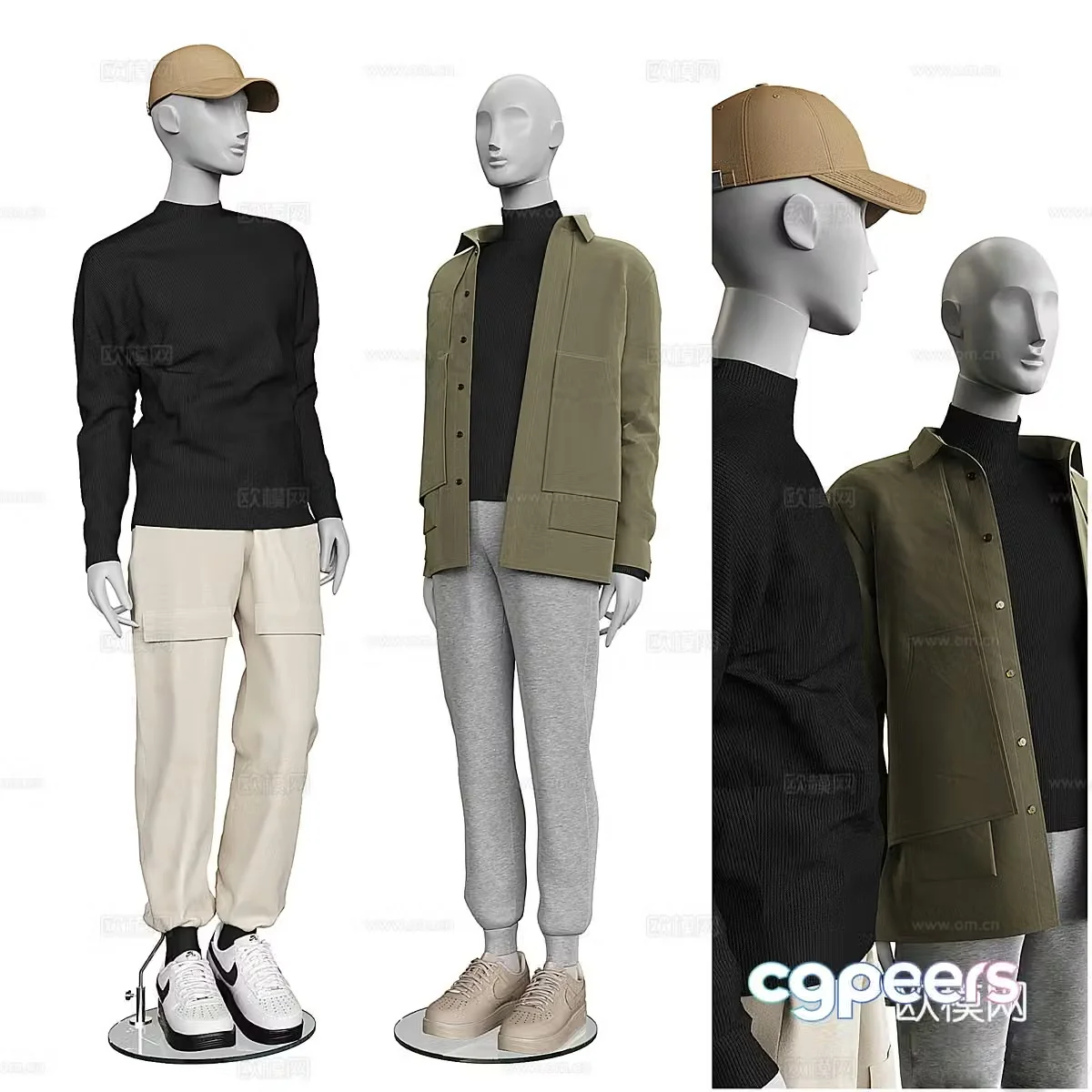 3d model of man