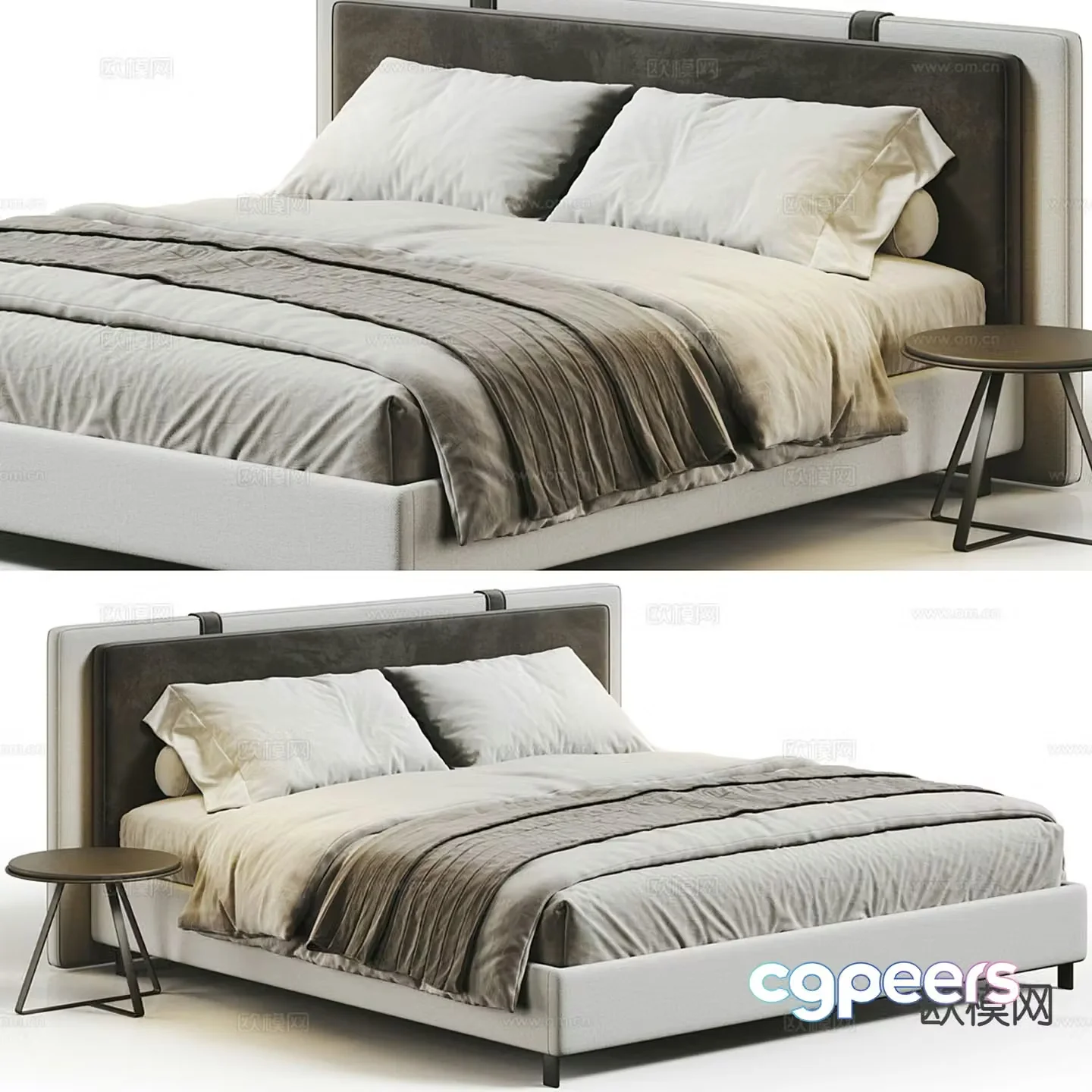 RoveConcepts double bed 3d model