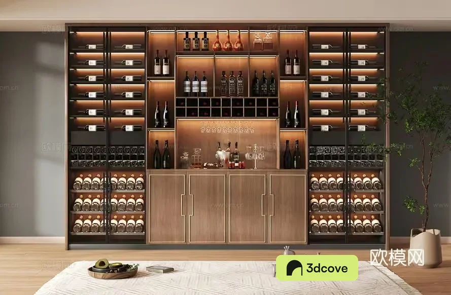 A Large Wine Cabinet