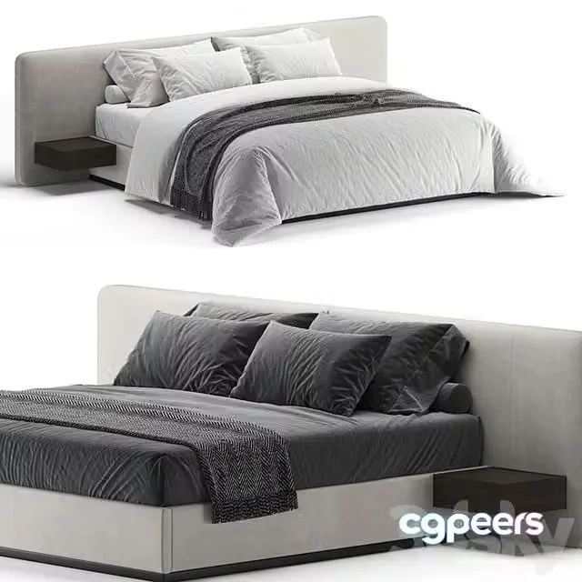 3ds Max Free – Bonnie Bed
