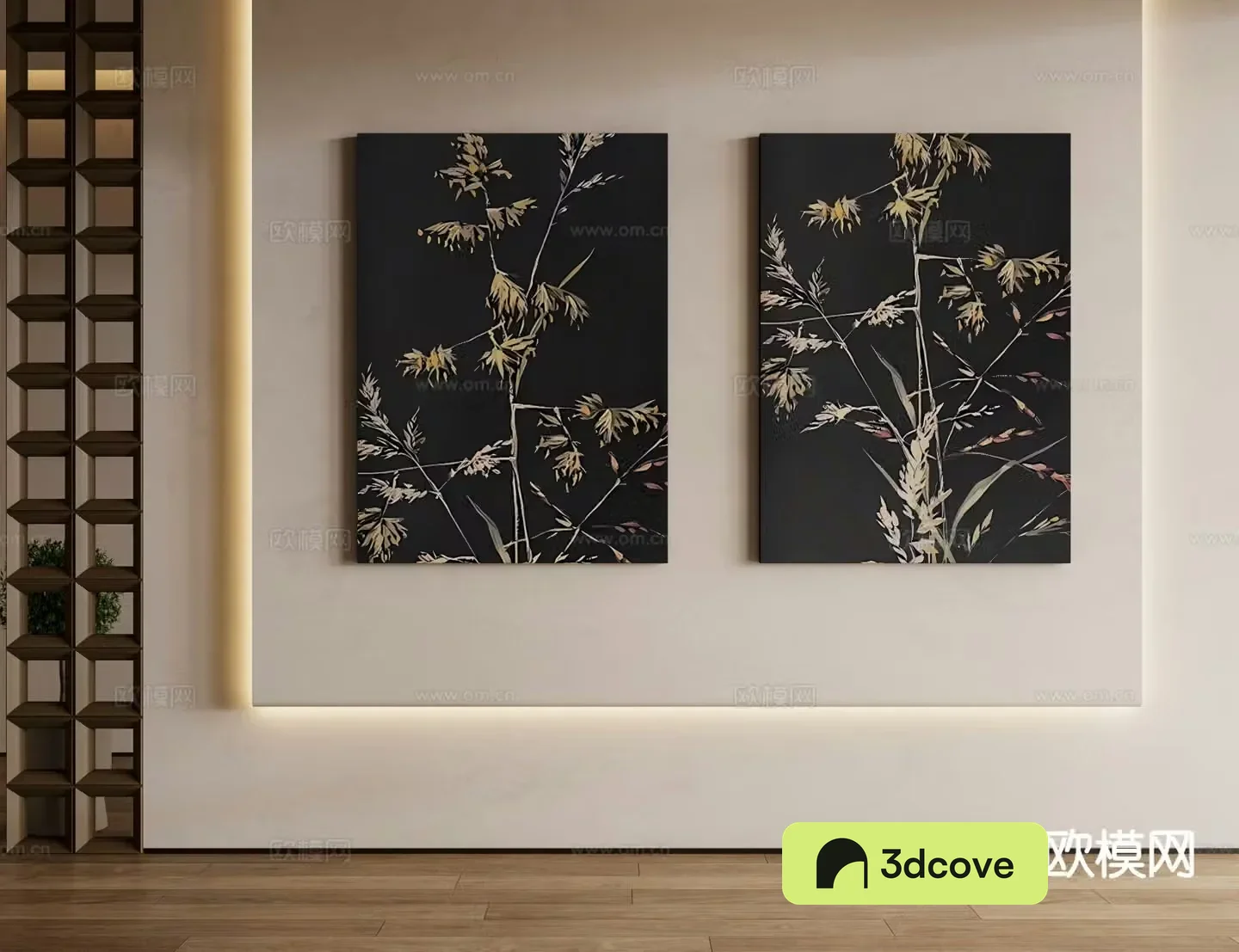 French hanging painting decorative painting