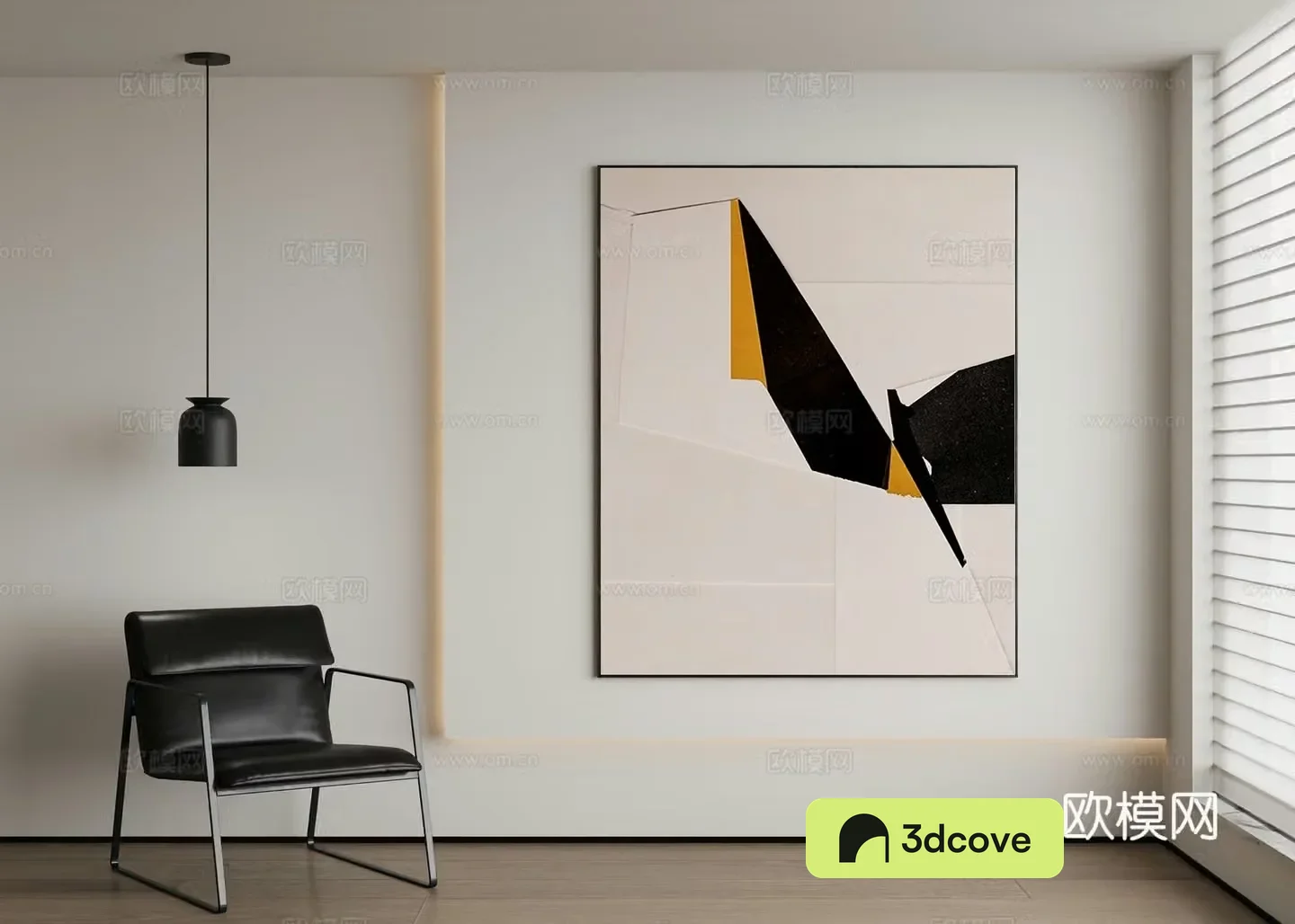 Modern abstract painting decorative painting
