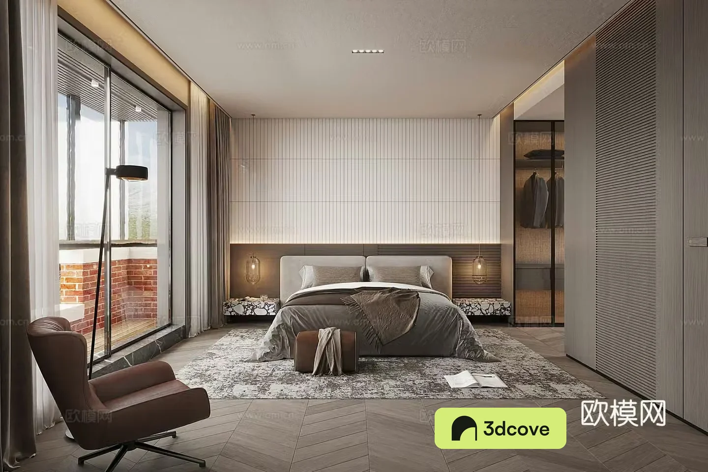 Modern bedroom Italian bedroom