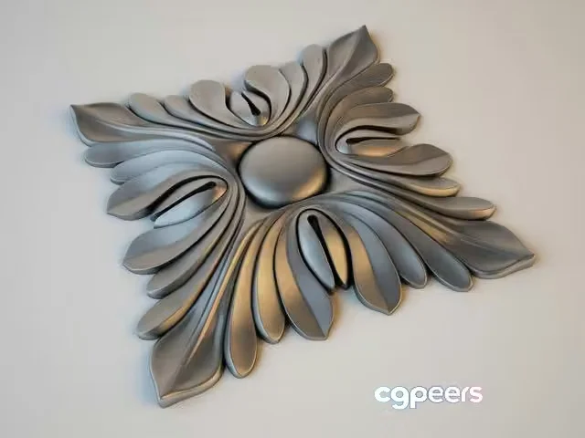 3ds Max Free – Decorative rosettes