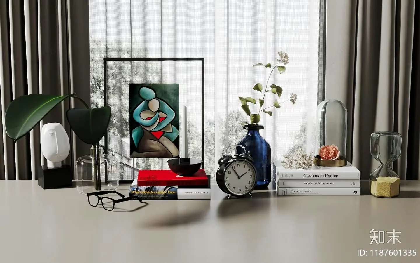 Modern Home Decor 3D Model – 10591 – VRAY Render