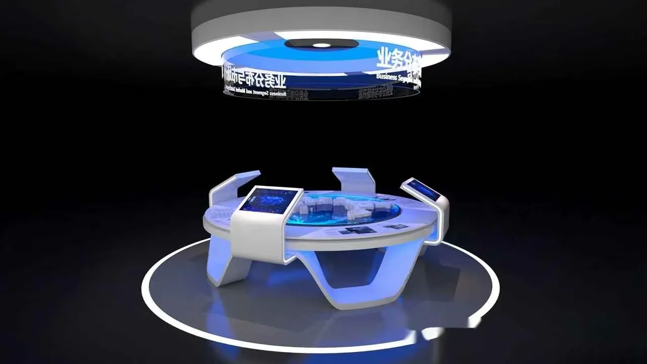 Modern Futuristic Table 3D Model – 660 – VRAY Render