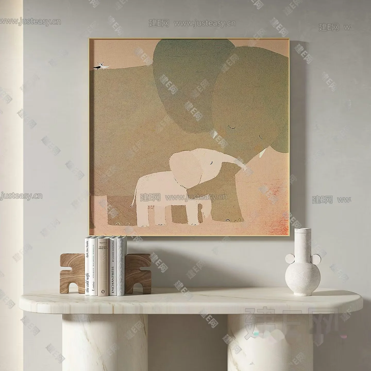 Modern Living Room 3D Model – 1879 – VRAY Render