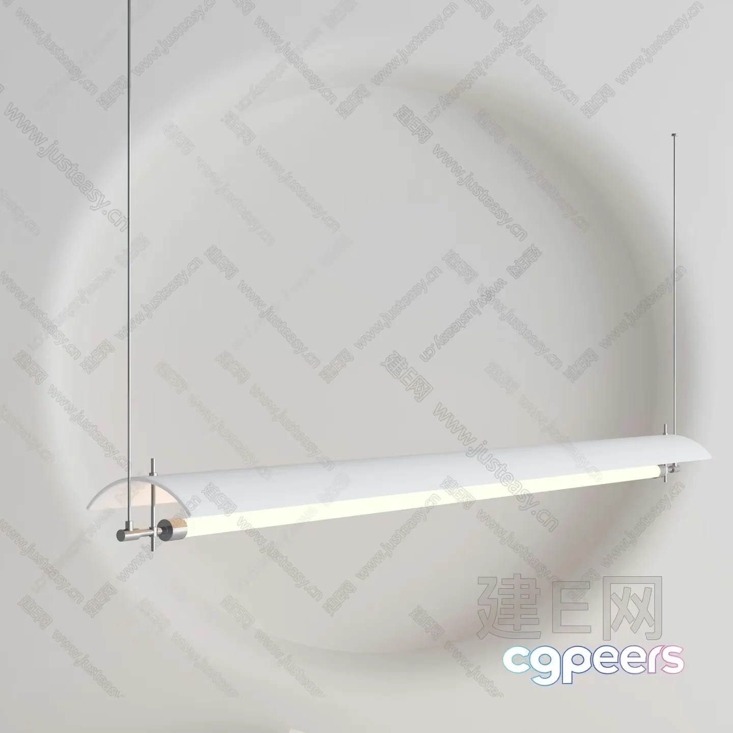 Gold Light Fixture 3D Model – 13325 – VRAY Render