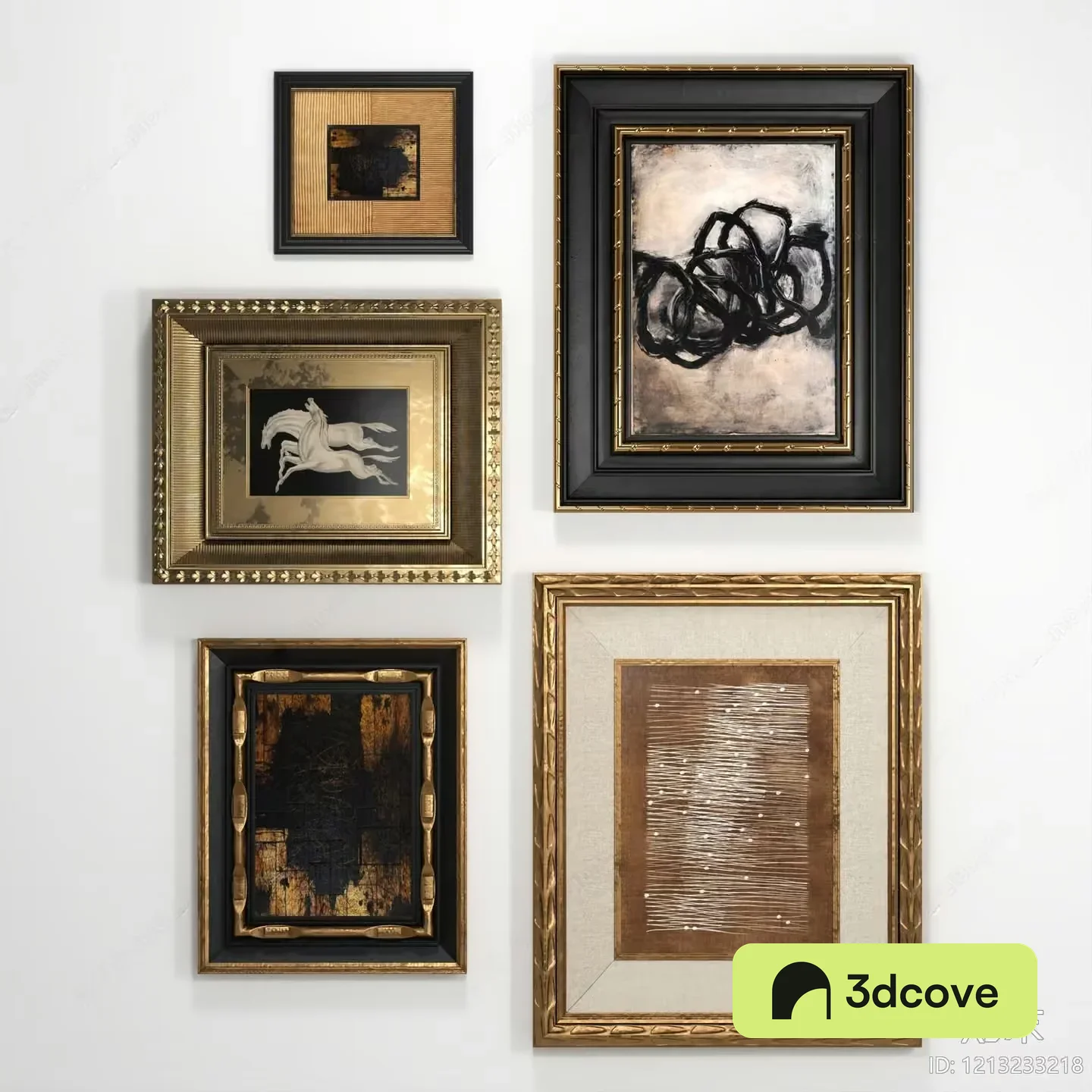 A Collection Of Framed Artwork