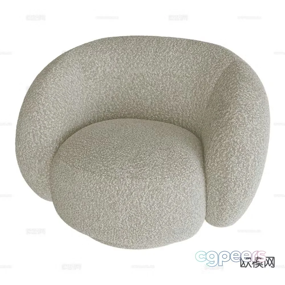 Masterfabrik lounge chair 3d model