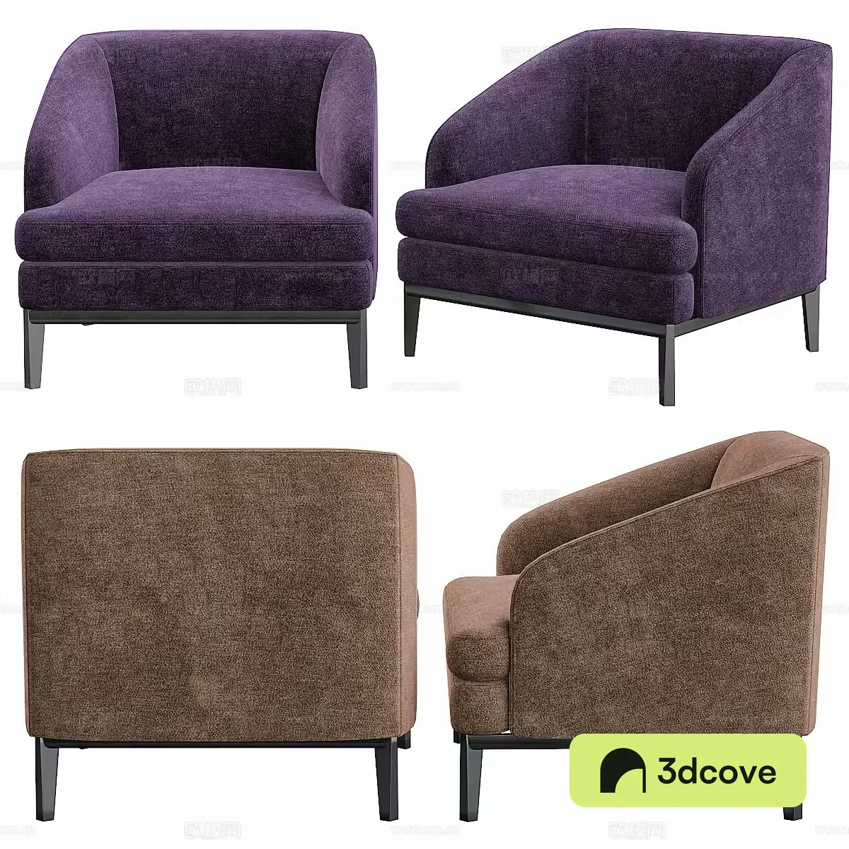 Fabric single sofa chair Fabric single chair Fabric casual chair Fabric backrest chair Fabric