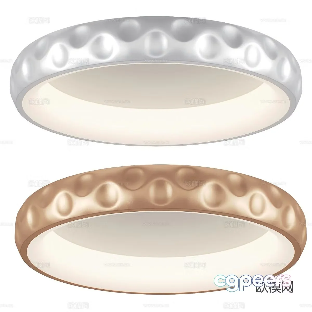Simple ceiling lamp living room lamp 3d model
