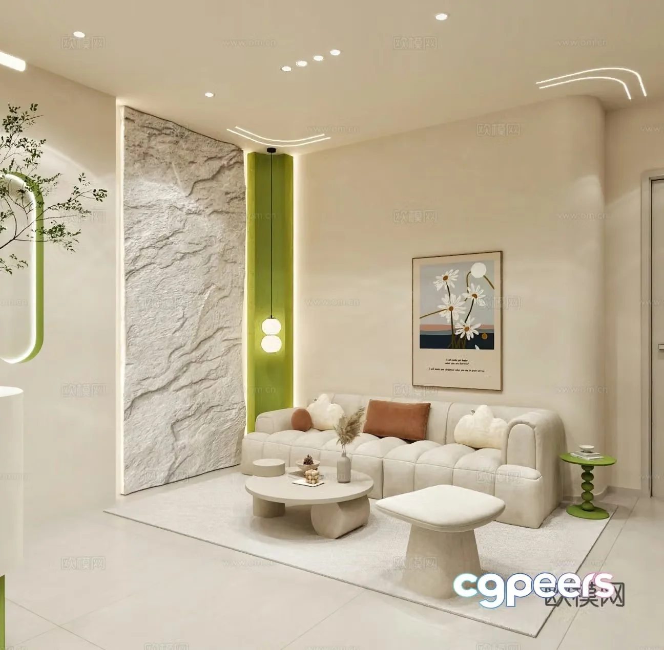 Hairdressing Shop 3D Model