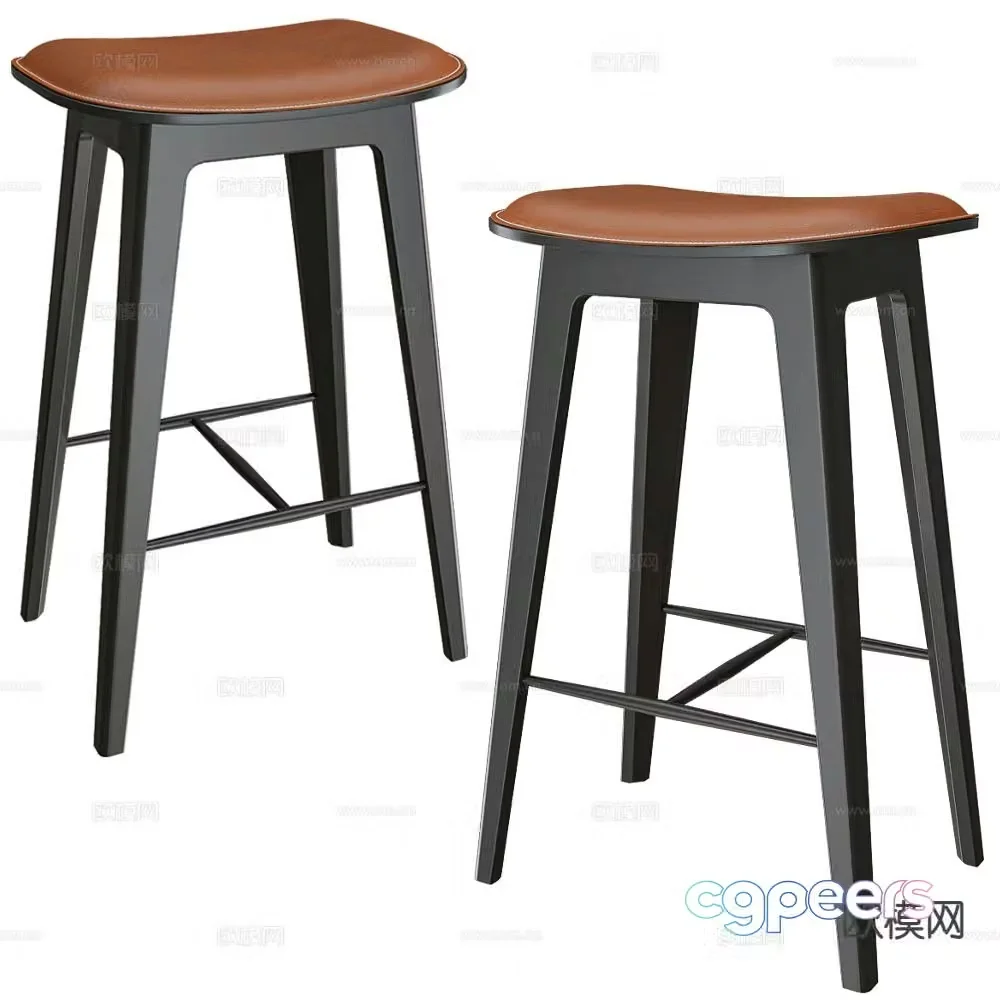 SACKit bar stool bar stool high stool 3d model