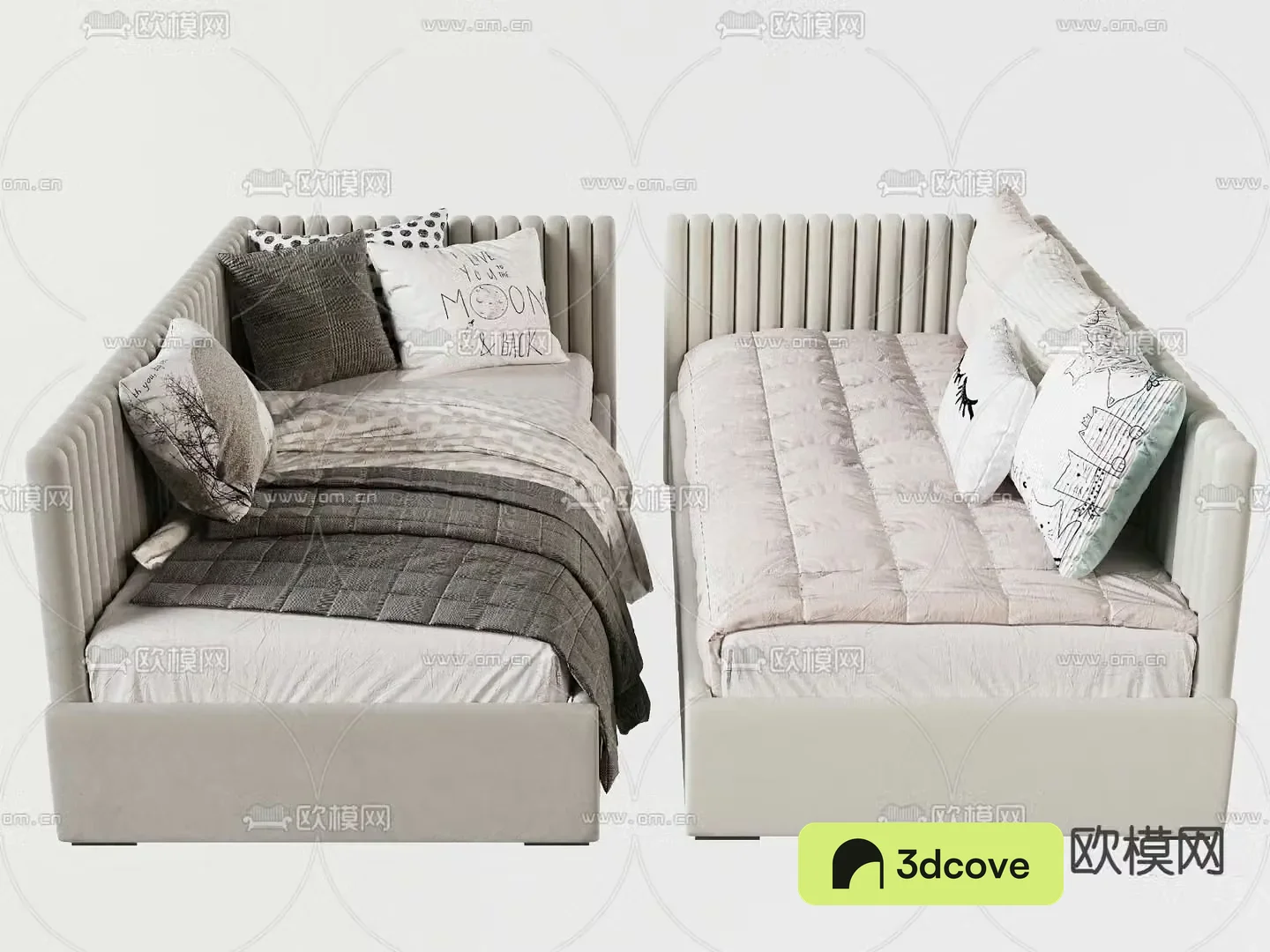 Nordic children’s bed single bed