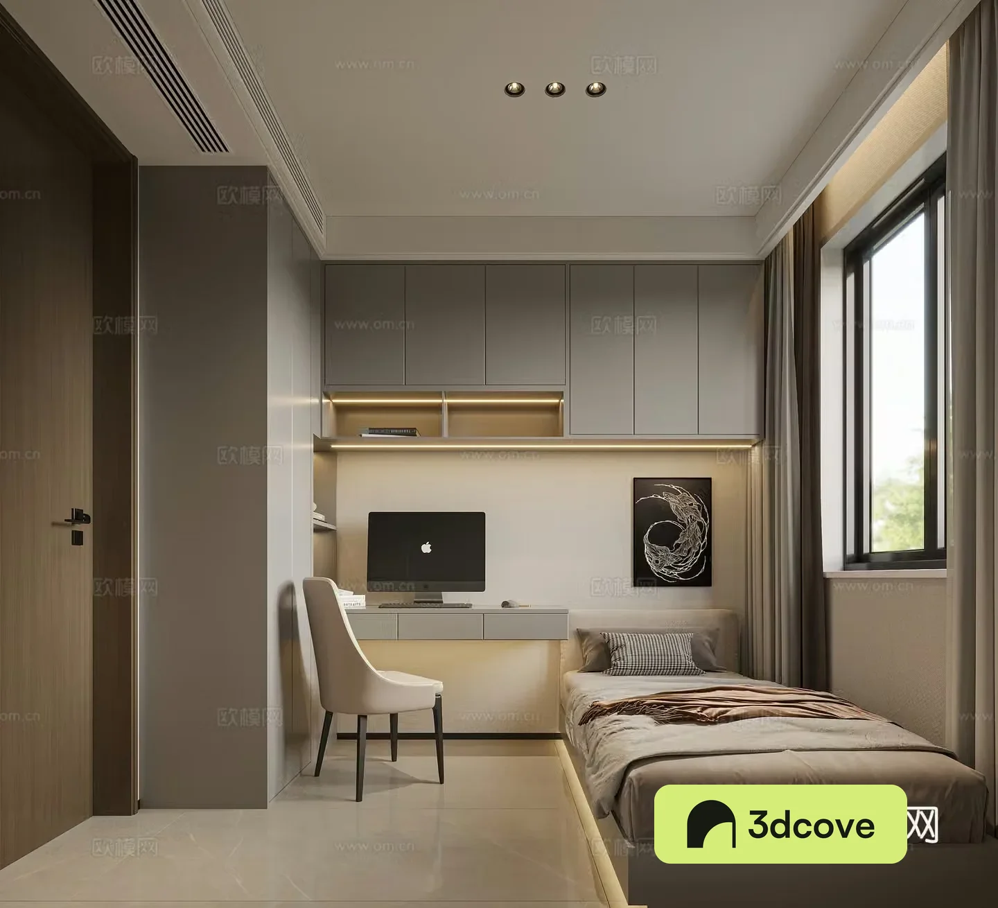 Modern tatami bedroom