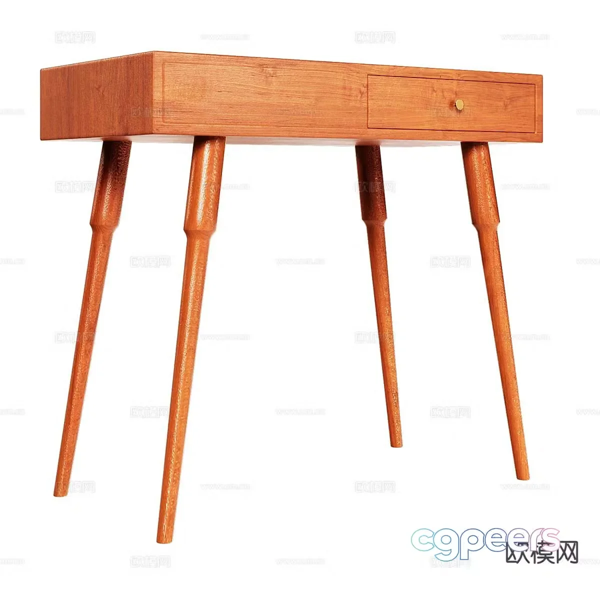Nordic desk desk 3d model