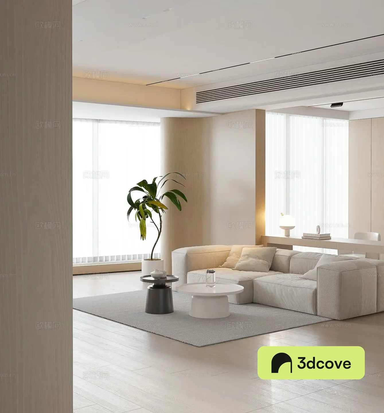 Modern living room large flat living room log living room creamy living room modern sofa coffee table combination