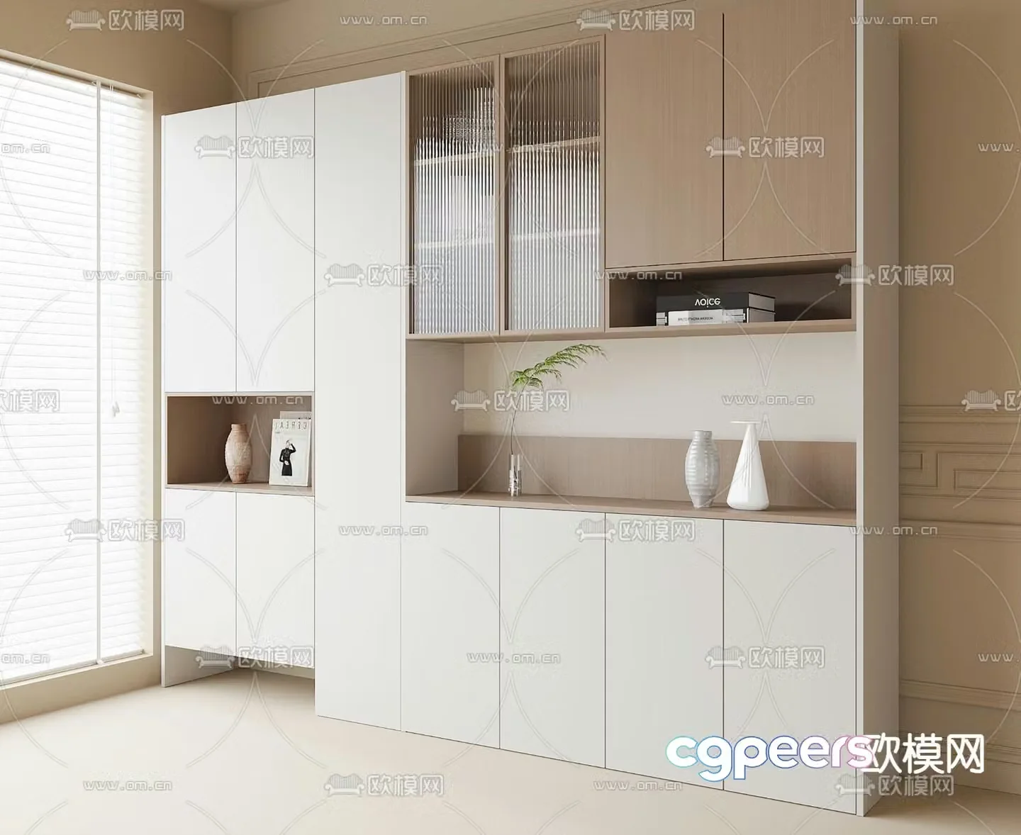 Modern sideboard 3D model
