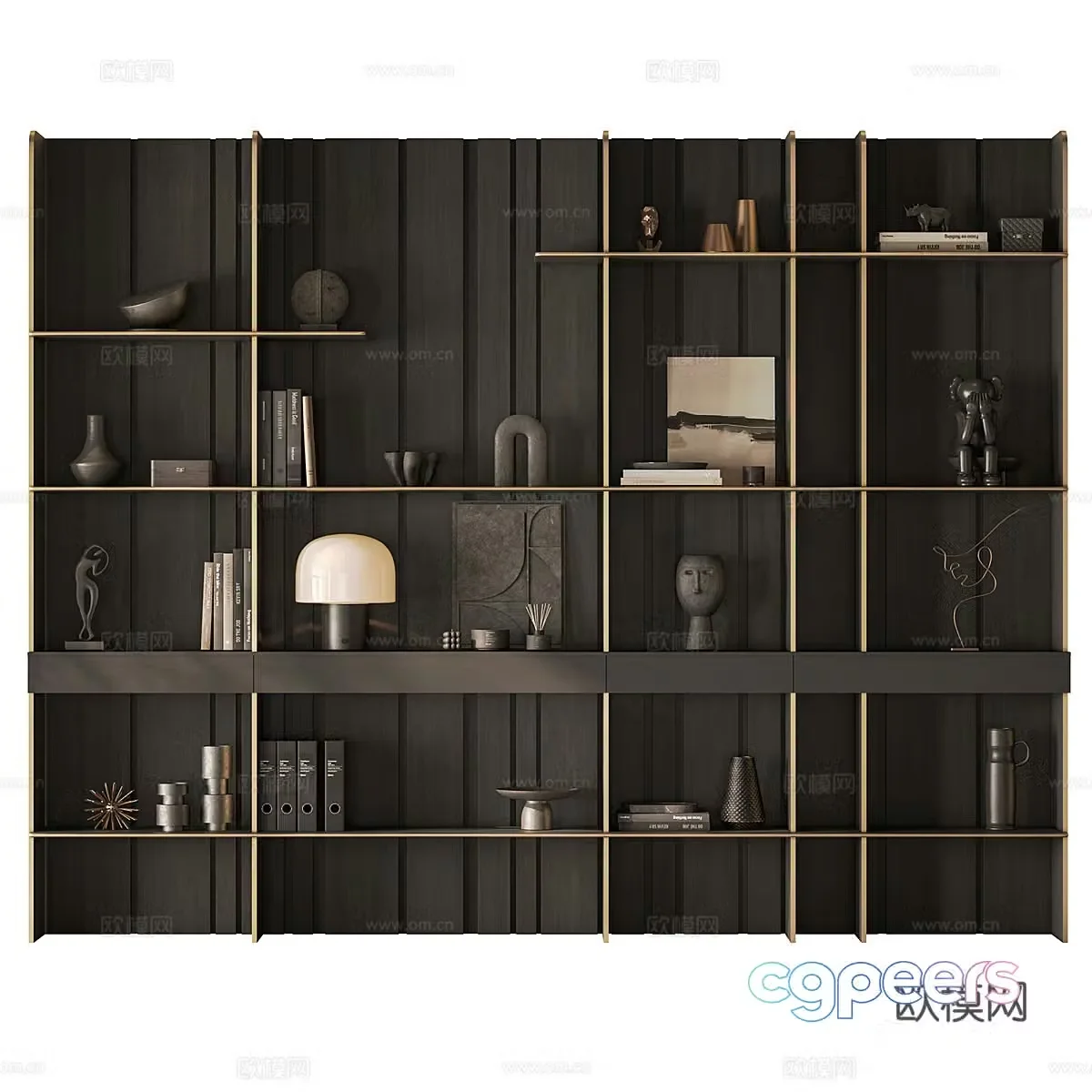 Bookcase 3d model