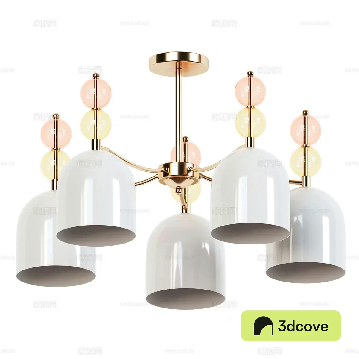 Modern light luxury children’s room decorative chandelier